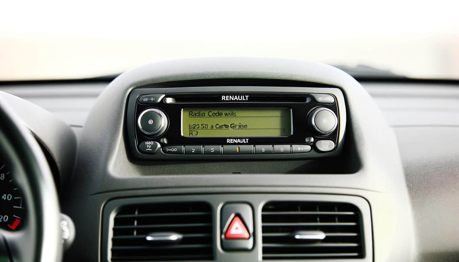 Découvrez comment récupérer le code autoradio Renault